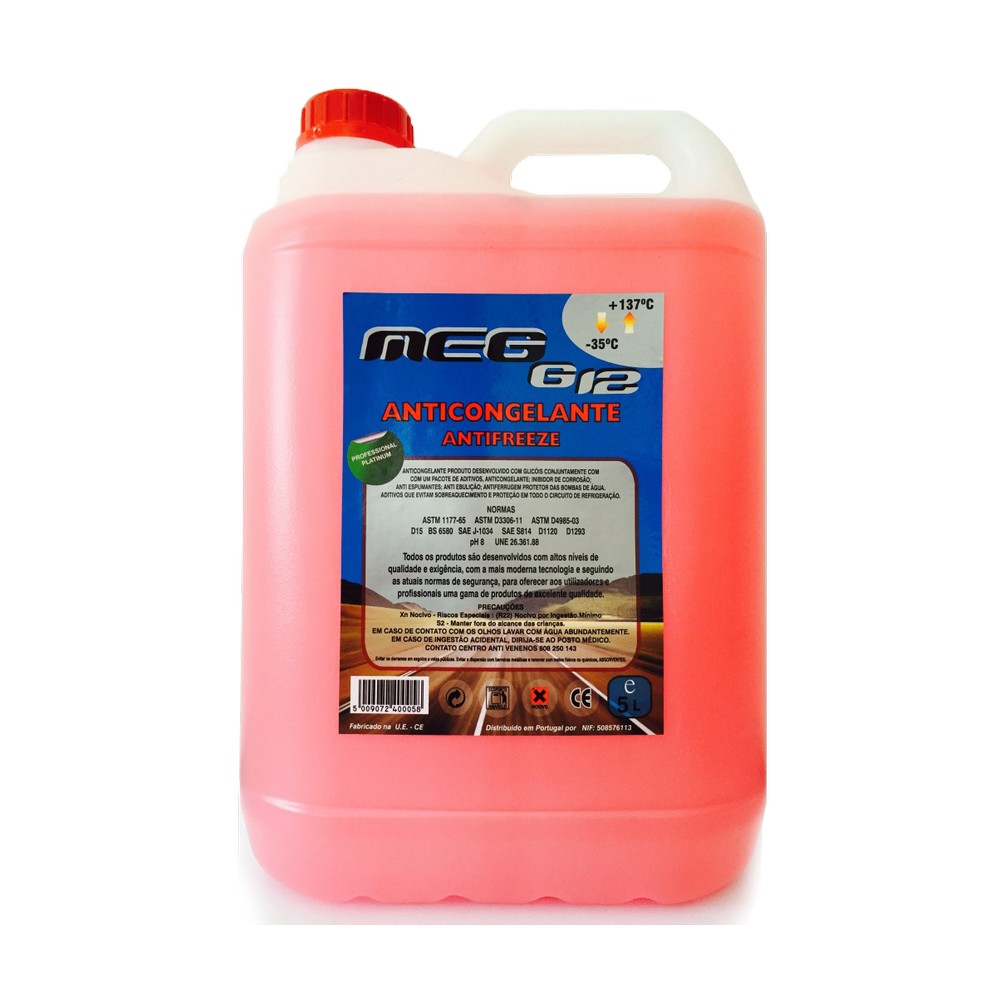 MEG G12 Anticongelante 5L